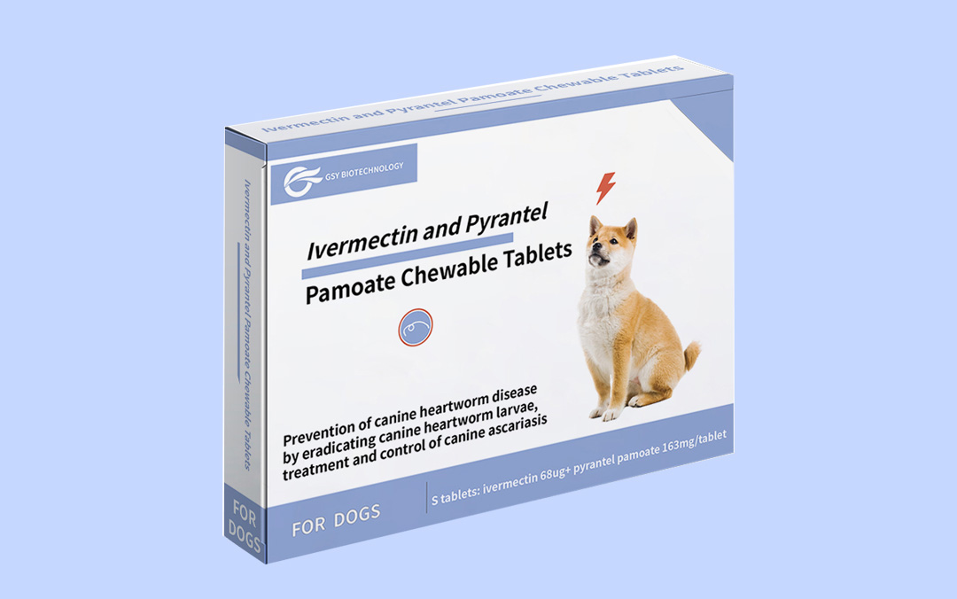 Ivermectin and Pyrantel Pamoate Chewable Tablets
