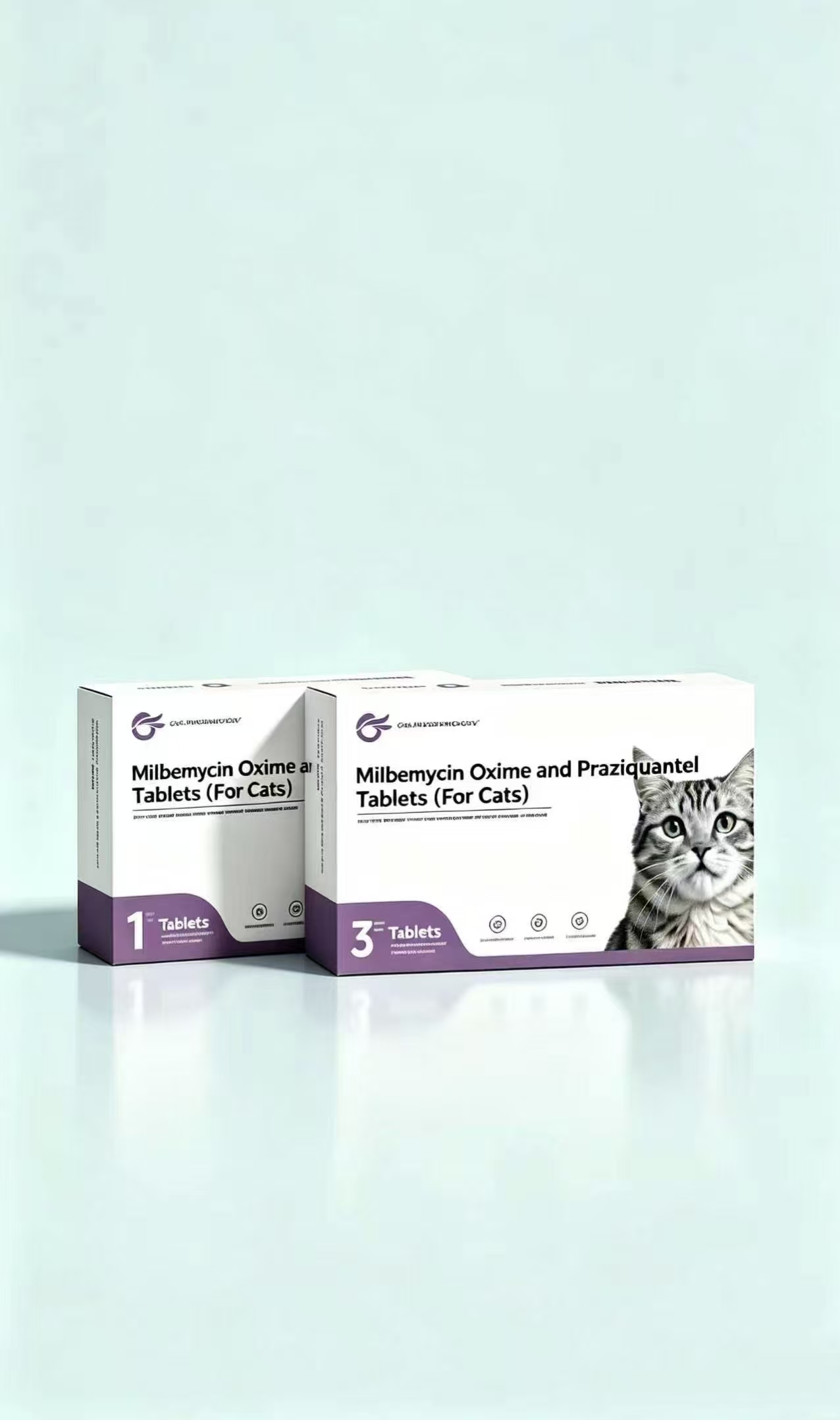 Milbemycin Oxime and Praziquantel Tablets (For Cats）